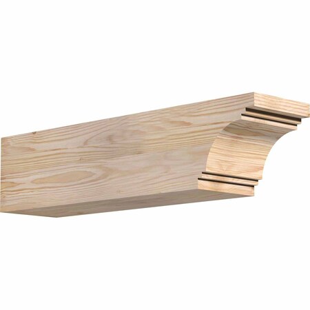 Ekena Millwork Pescadero Smooth Rafter Tail, Douglas Fir, 5 1/2"W x 6"H x 24"L RFT06X06X24PEC00SDF